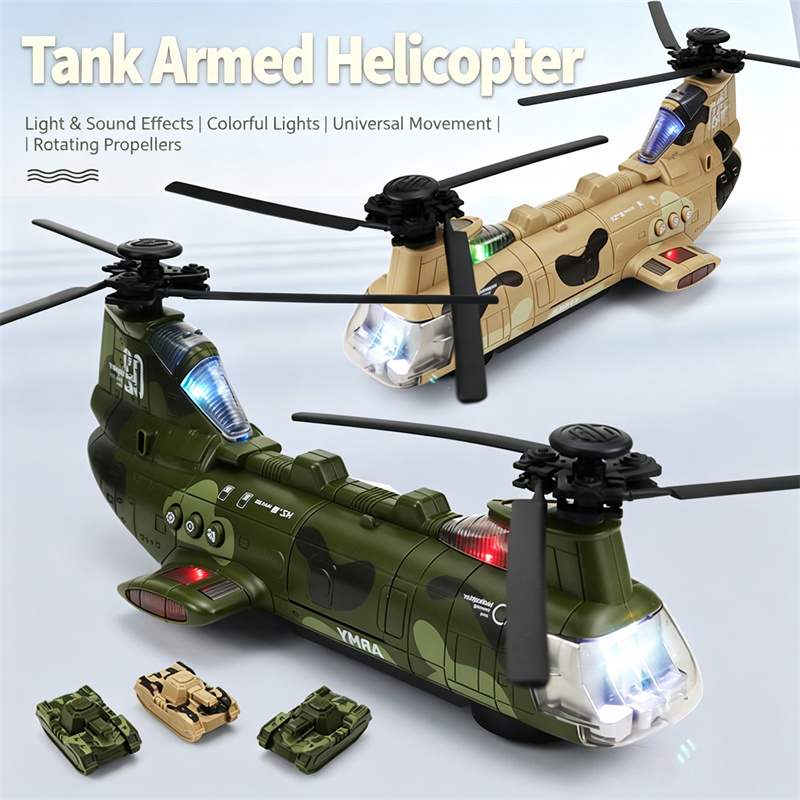 Kids Education Toys - Elektrikli Çarp-Çalıştır Uçak Oyuncak, 360 Derece