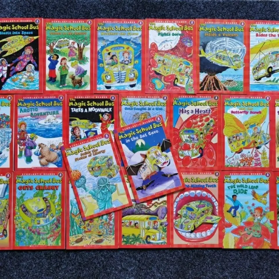 Kids Educational Reader - 2023 sihirli okul otobüsü 23 kitaplar