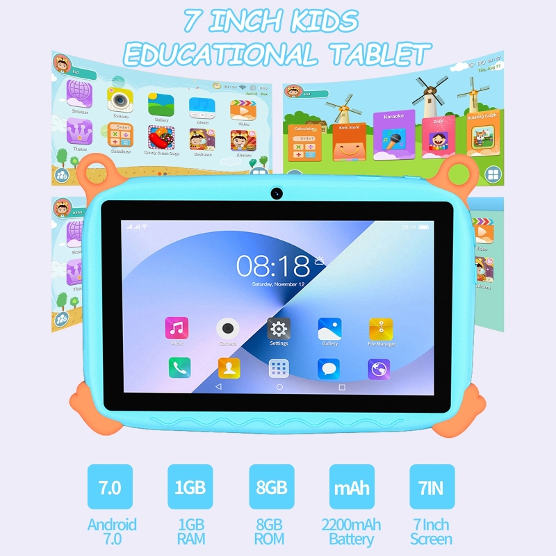 Kids Education Toys - 7 inç Ekranlı Çocuk Tablet PC,