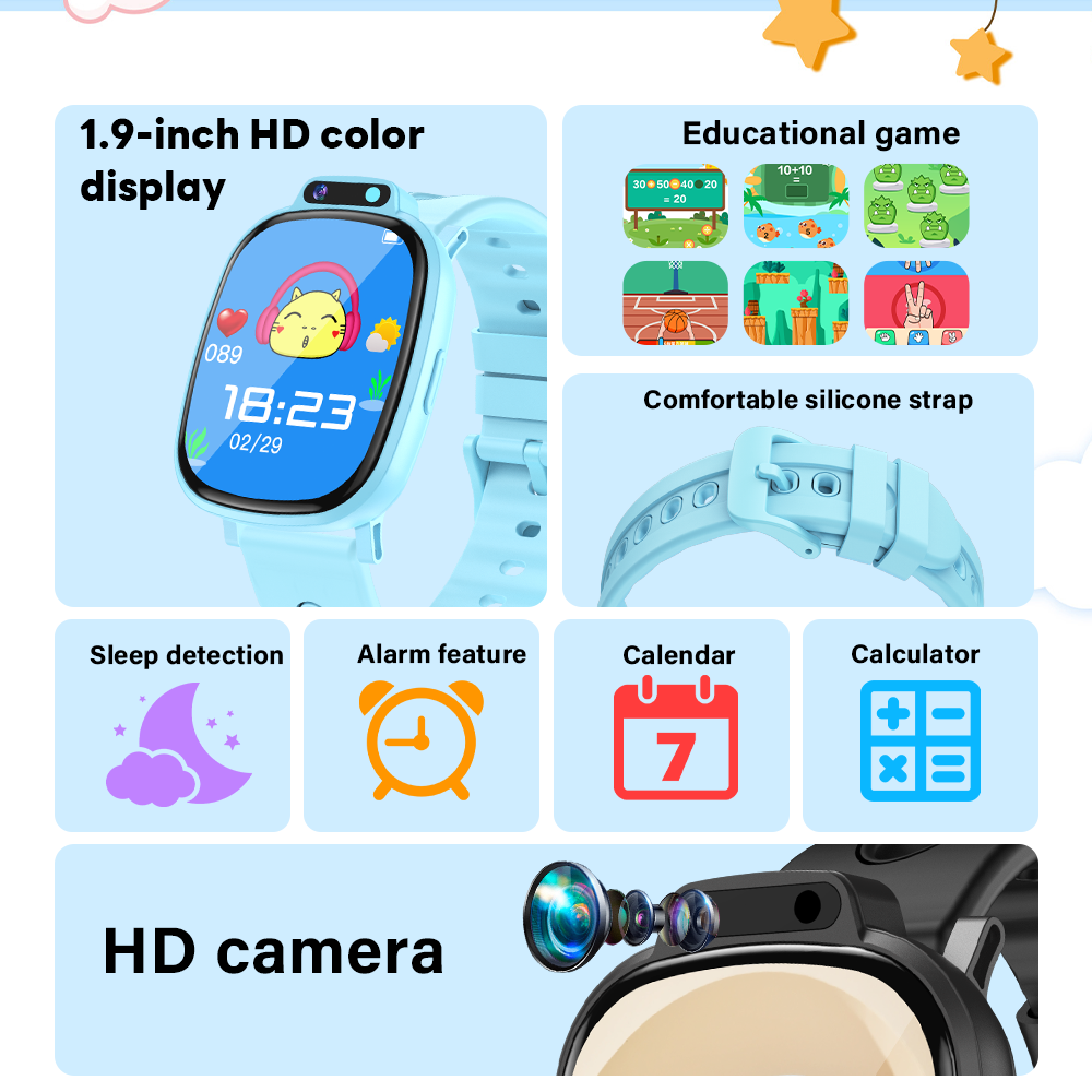 LAXASFIT çocuklar akıllı saat  - Kids Education Calculator incelemesi ve fiyatı