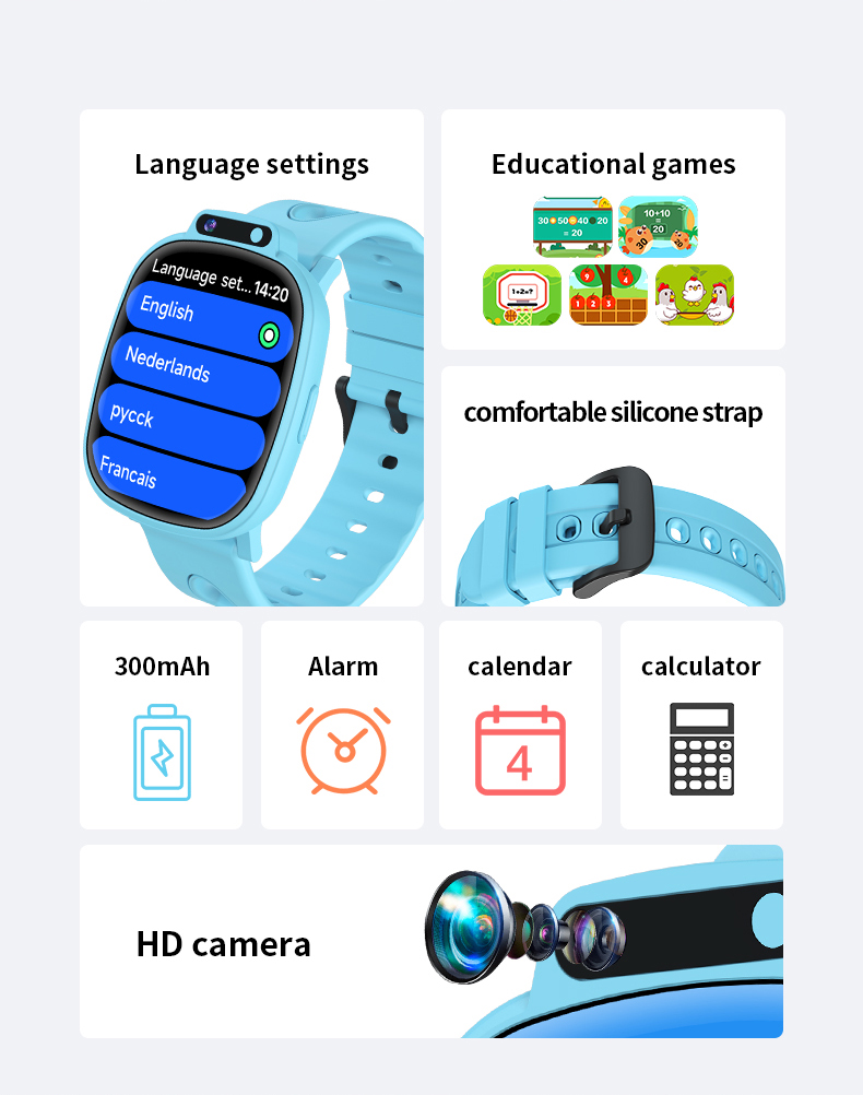 H10 Yeni Çocuk Oyun Akıllı Saa - Kids Education Calculator incelemesi ve fiyatı