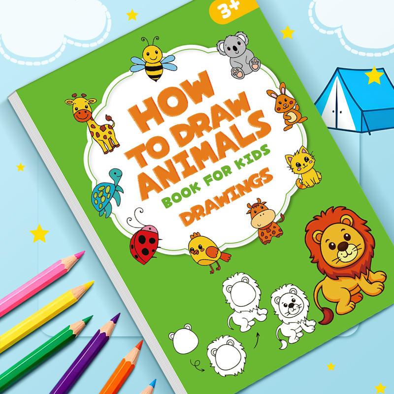 Çocuklar İçin Hayvan Çizim Kit - Kids Education Activities incelemesi ve fiyatı
