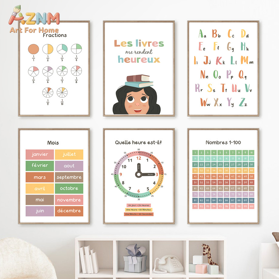 AZNM Fransız Çocuk Eğitici Kan - Kids Educational - Alphabet Numbers & More incelemesi ve fiyatı