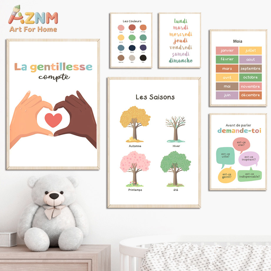 AZNM Fransız Çocuk Eğitici Kan - Kids Educational - Alphabet Numbers & More incelemesi ve fiyatı