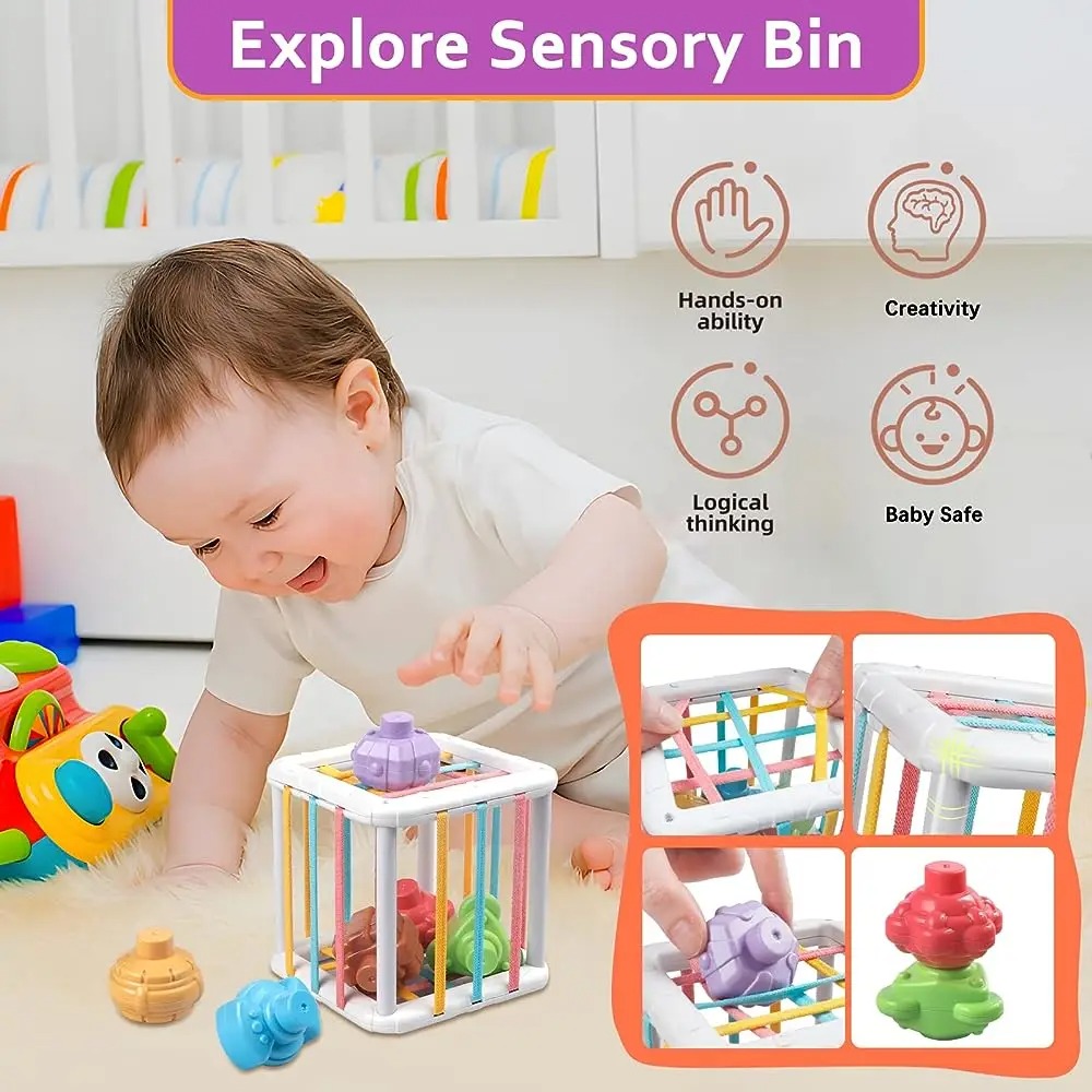 Gökkuşağı Renkli Montessori Şe - Kids Education Toys incelemesi ve fiyatı