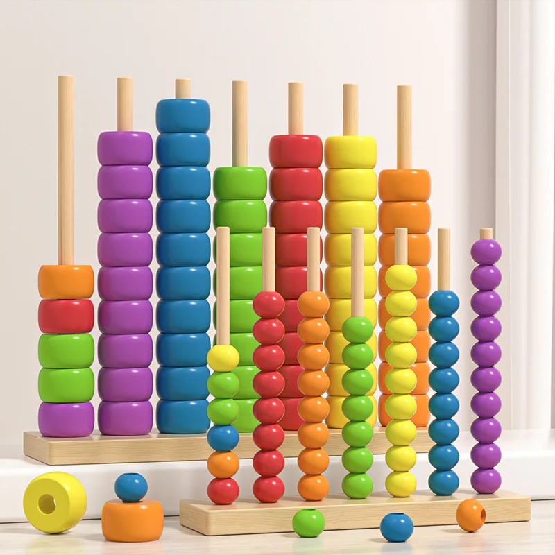 Ahşap Abaküs Montessori Eğitic - Kids Education Calculator incelemesi ve fiyatı