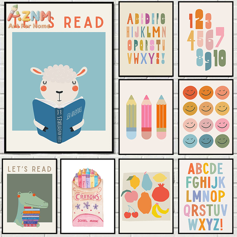 AZNM Alfabe Sayı Öğrenme Kanva - Kids Educational - Alphabet Numbers & More incelemesi ve fiyatı