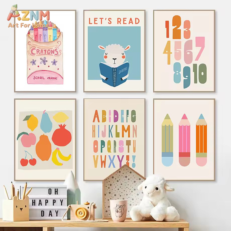 AZNM Alfabe Sayı Öğrenme Kanva - Kids Educational - Alphabet Numbers & More incelemesi ve fiyatı