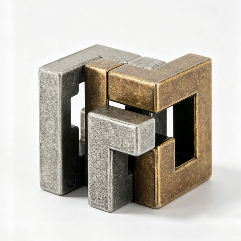 Magic IQ Cast Coil Zor Metal Z - Brain Teaser Cube incelemesi ve fiyatı