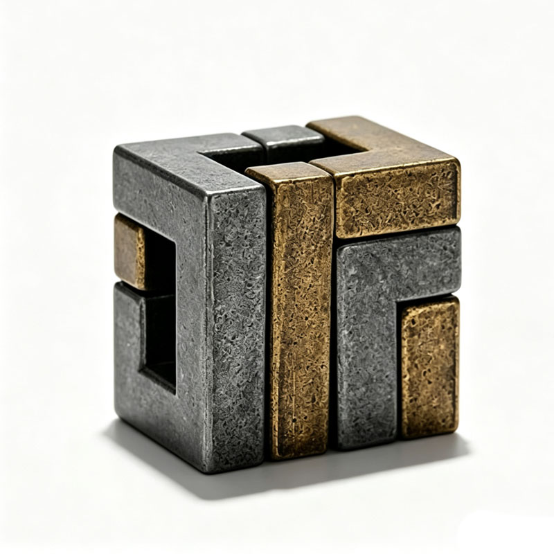 Magic IQ Cast Coil Zor Metal Z - Brain Teaser Cube incelemesi ve fiyatı
